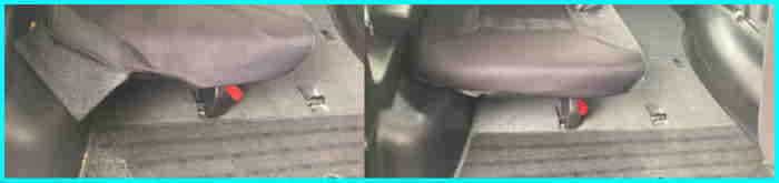 高松市の車内嘔吐汚れのビフォーアフター