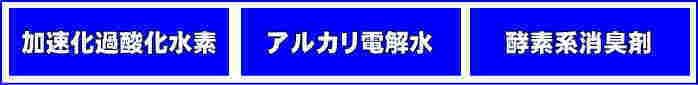 車内嘔吐洗浄に使用する消臭剤と除菌剤です 